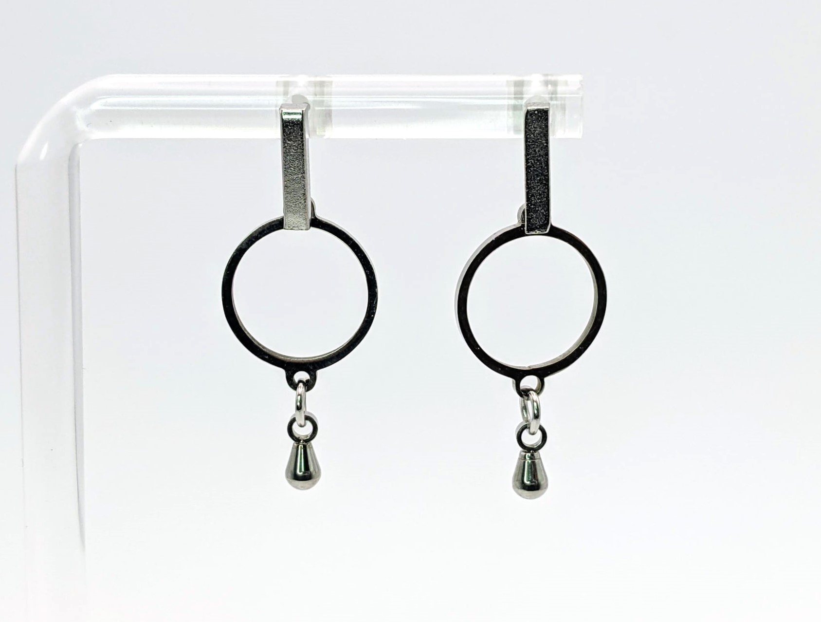 Boucles d'oreilles pendantes - inox (GL-AM 23-06-19