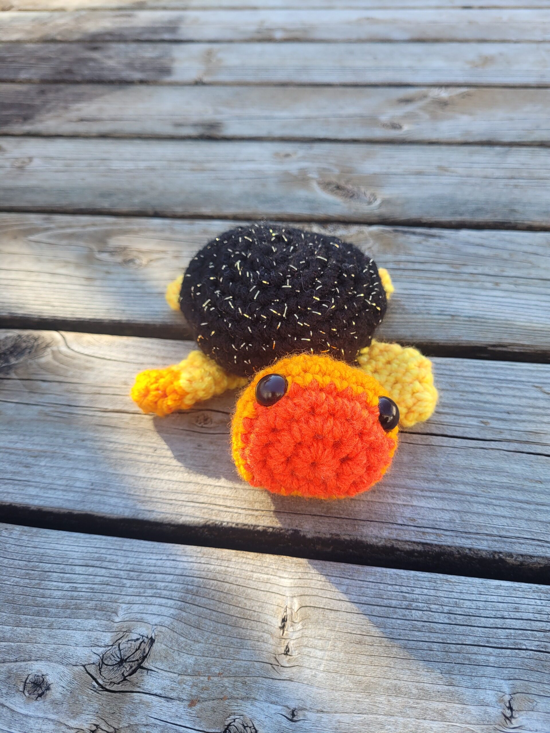 tortue olivier - amigurumie