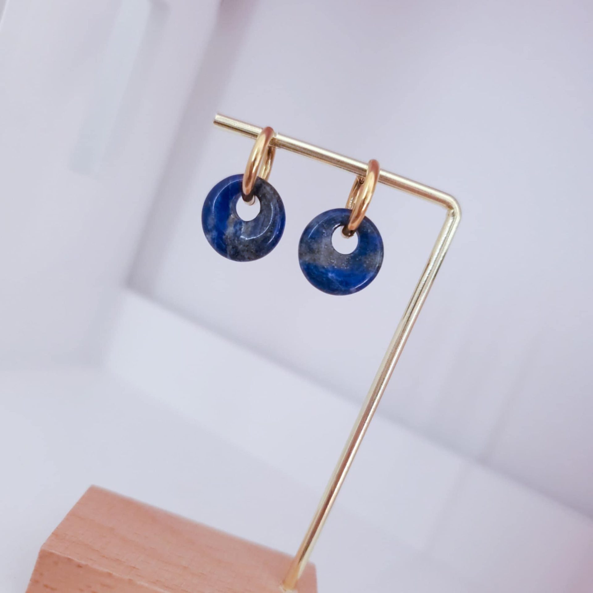 Boucles d'oreille en Lapis Lazuli