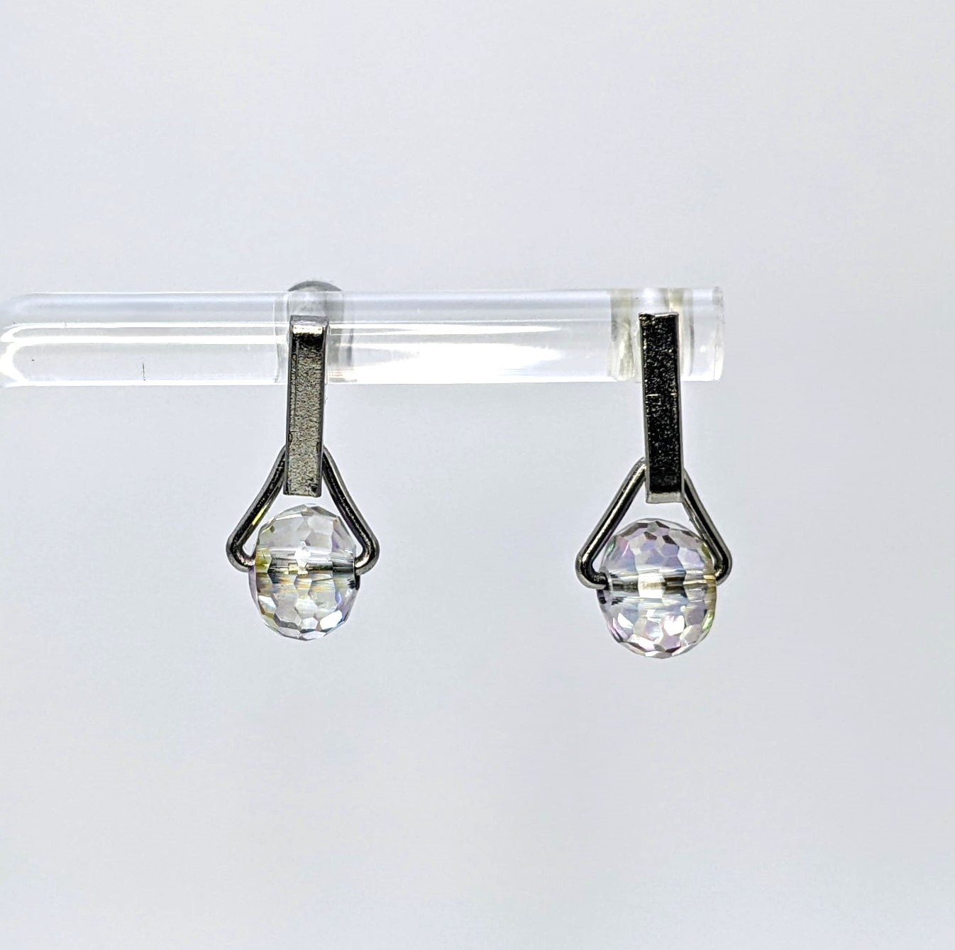 Boucles d'oreilles pendantes - Cristal d'Autriche (GL-AM 23-05-27-1)