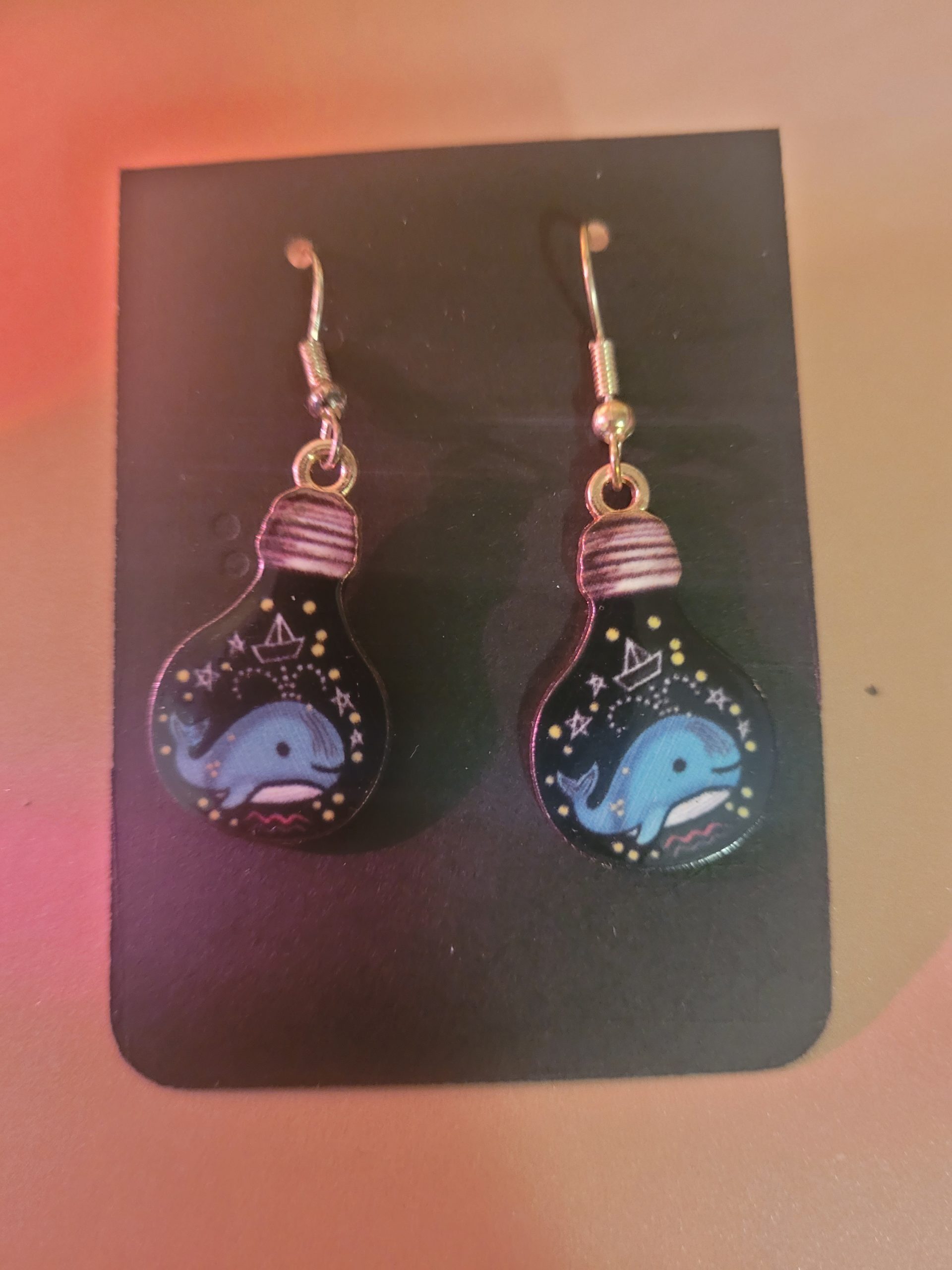 boucle d'oreille poisson