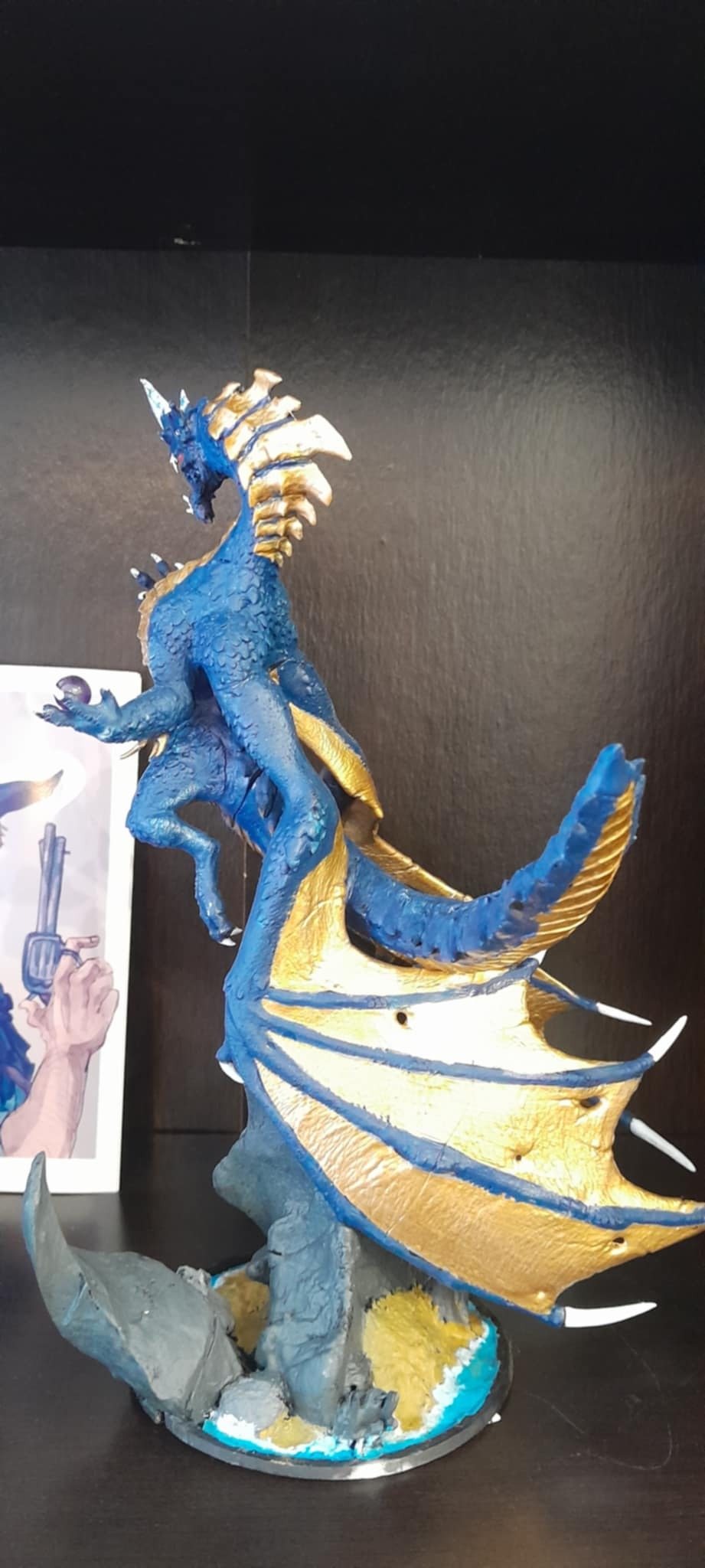 dragon bleu