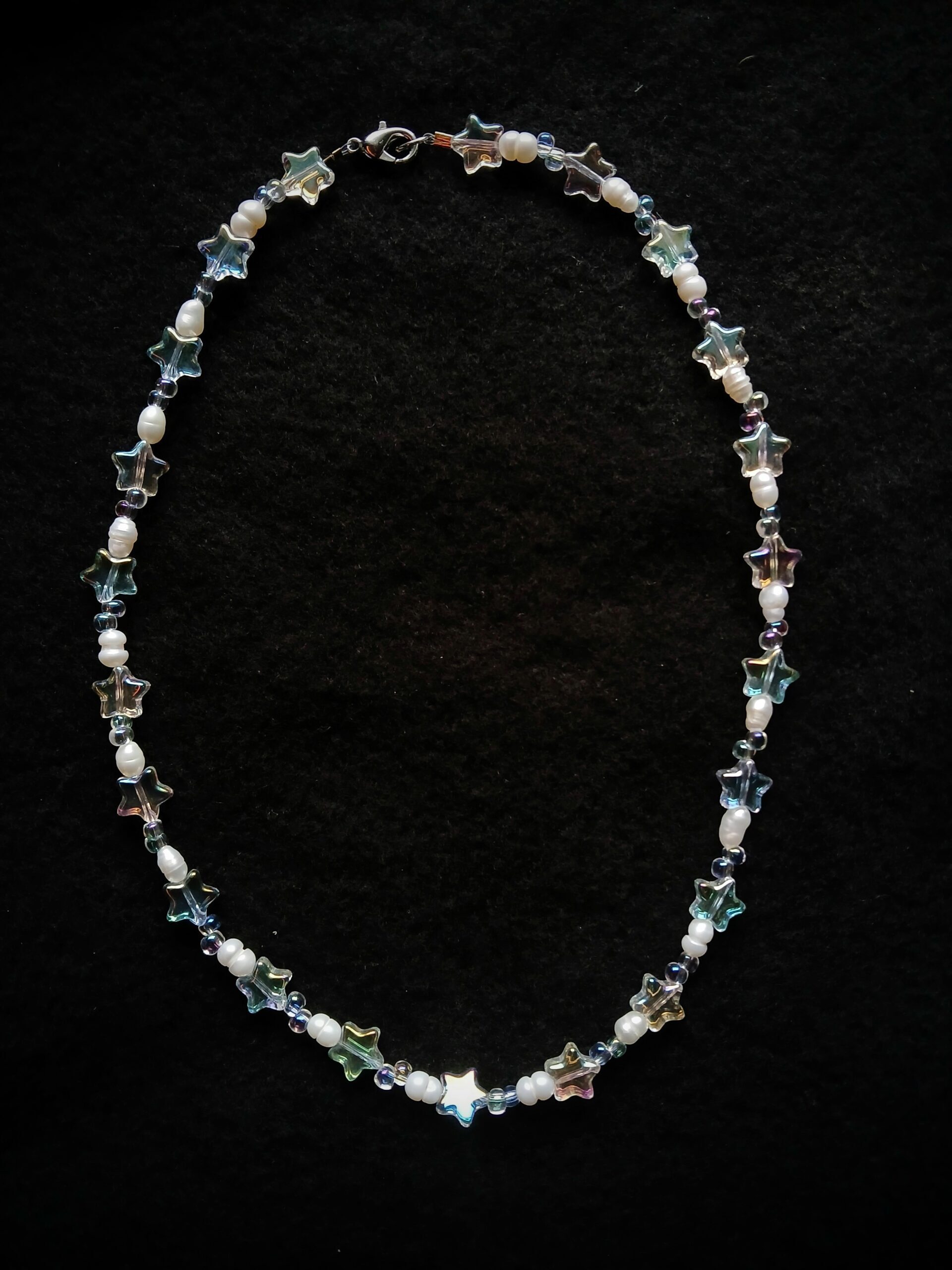 Collier étoiles & perles