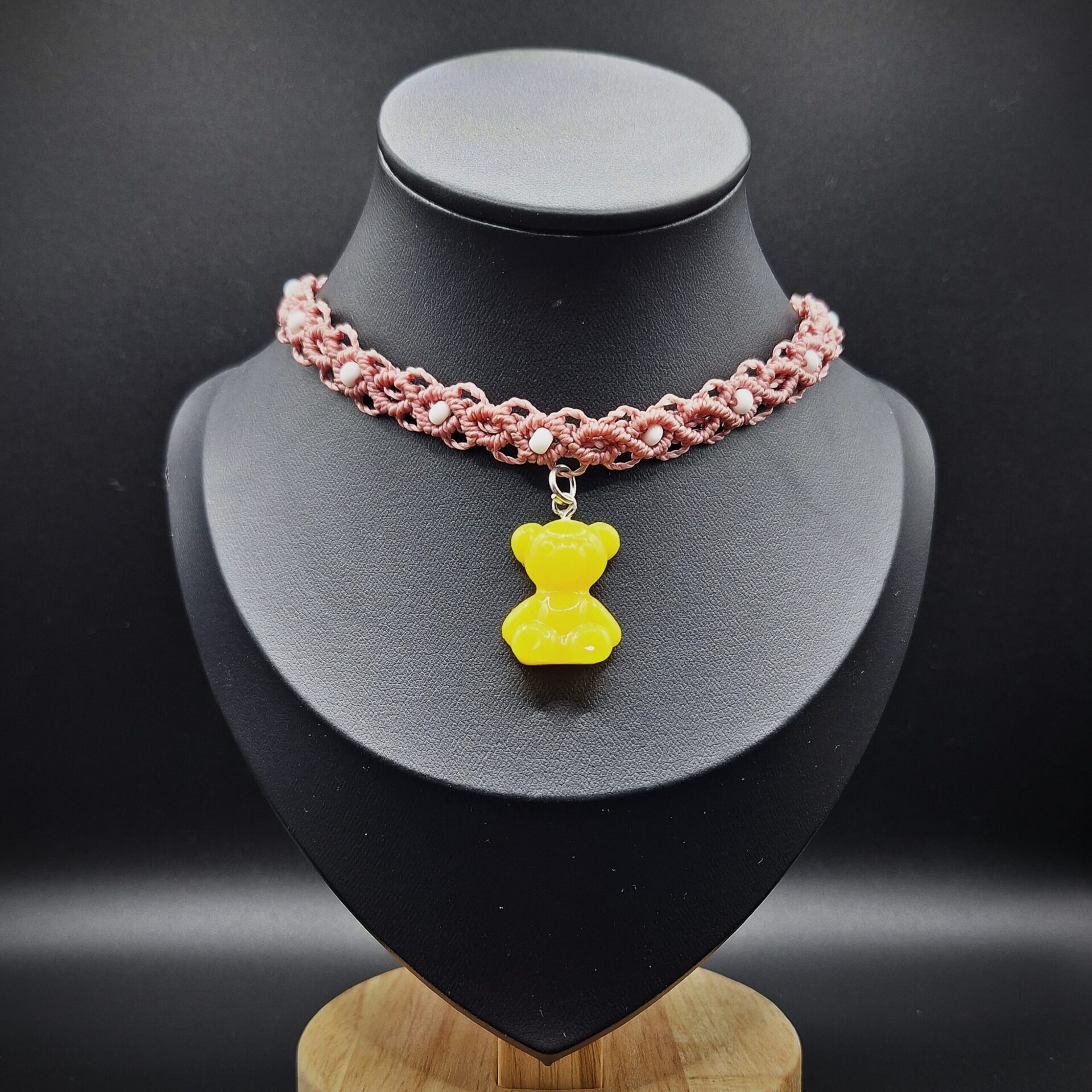 Choker Ourson Jaune
