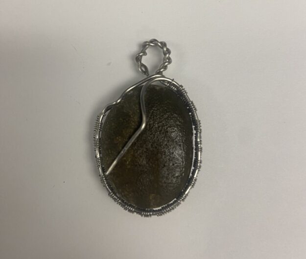 Collier stressé argent