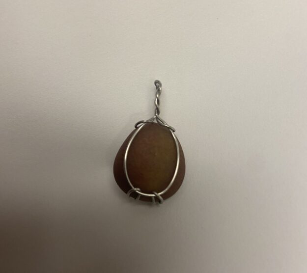 Collier stressé argent
