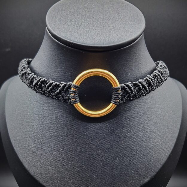 Choker Anneau Or