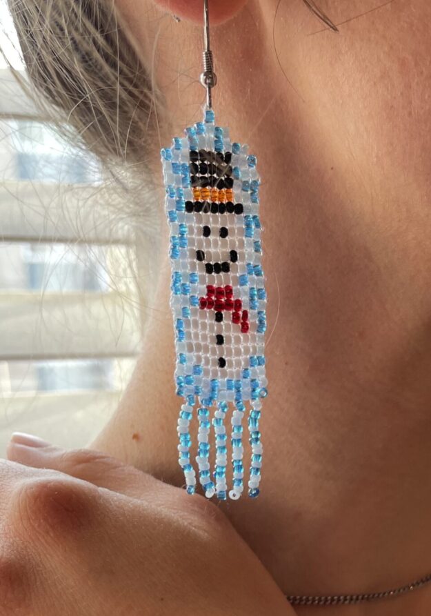 Boucles bonhomme de neige