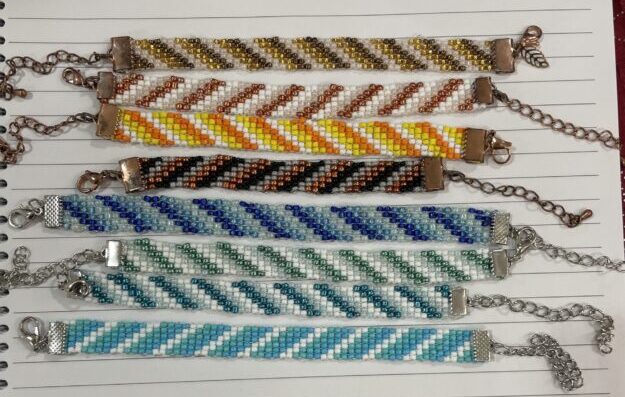 Bracelet trois couleurs